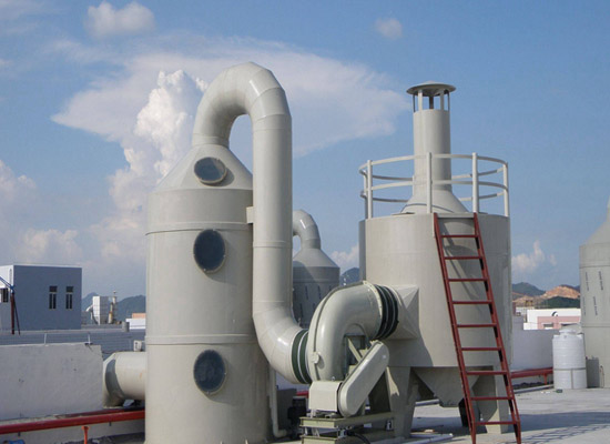 汕尾電鍍廠廢氣治理